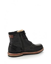 Мужские черные замшевые ботинки от s.Oliver