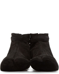 Мужские черные замшевые ботинки от SASQUATCHfabrix.