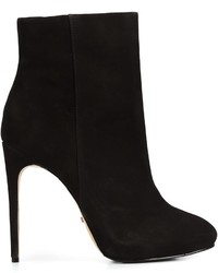 Женские черные замшевые ботинки от Schutz