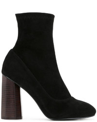 Женские черные замшевые ботинки от Senso