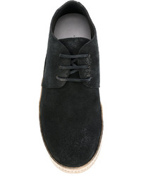 Мужские черные замшевые ботинки от Marsèll