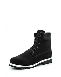 Женские черные замшевые ботинки от Strobbs