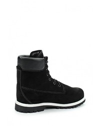 Женские черные замшевые ботинки от Strobbs