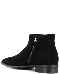 Мужские черные замшевые ботинки от Giuseppe Zanotti Design