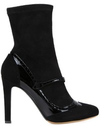 Женские черные замшевые ботинки от Tabitha Simmons