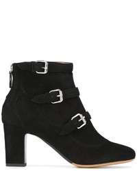 Женские черные замшевые ботинки от Tabitha Simmons