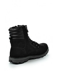 Мужские черные замшевые ботинки от Tesoro