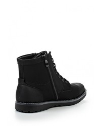 Мужские черные замшевые ботинки от Tesoro