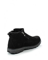 Мужские черные замшевые ботинки от Tesoro