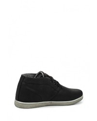 Мужские черные замшевые ботинки от Tesoro