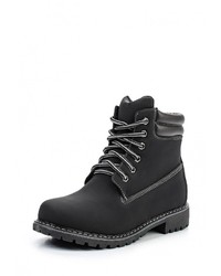 Женские черные замшевые ботинки от Tony-p