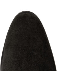 Мужские черные замшевые ботинки от Mr. Hare