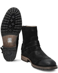 Мужские черные замшевые ботинки от Belstaff