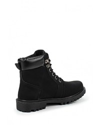 Женские черные замшевые ботинки от TT