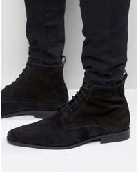 Мужские черные замшевые ботинки от Zign Shoes