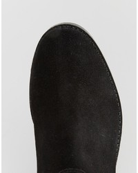 Черные замшевые ботфорты от Asos