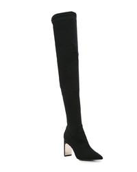 Черные замшевые ботфорты от Marion Parke