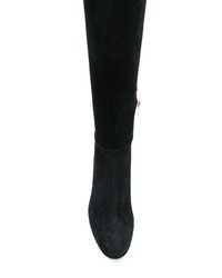 Черные замшевые ботфорты от Jimmy Choo