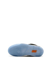 Мужские черные замшевые высокие кеды с принтом от Jordan