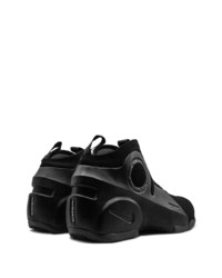 Мужские черные замшевые высокие кеды от Nike