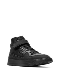 Мужские черные замшевые высокие кеды от adidas