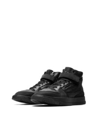 Мужские черные замшевые высокие кеды от adidas