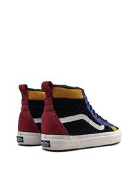 Мужские черные замшевые высокие кеды от Vans