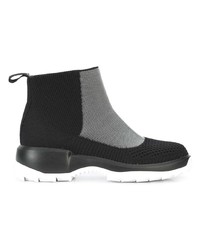 Женские черные замшевые высокие кеды от Camper