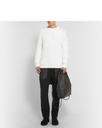 Мужские черные замшевые высокие кеды от Ann Demeulemeester