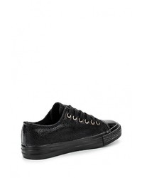 Женские черные замшевые кеды от Catherine