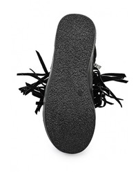 Женские черные замшевые кеды от Coco Perla