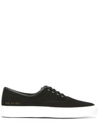 Мужские черные замшевые кеды от Common Projects