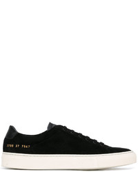 Женские черные замшевые кеды от Common Projects