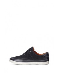 Мужские черные замшевые кеды от Ecco