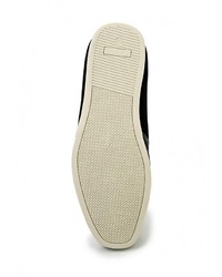 Мужские черные замшевые кеды от Elong