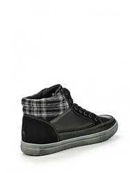 Мужские черные замшевые кеды от Flair