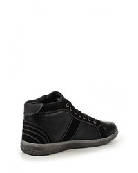 Мужские черные замшевые кеды от Flair