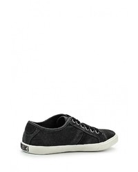 Мужские черные замшевые кеды от Keddo