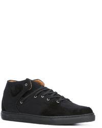 Мужские черные замшевые кеды от Toga Virilis