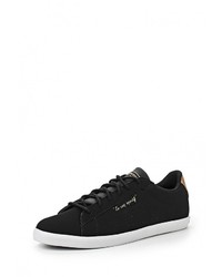 Женские черные замшевые кеды от Le Coq Sportif