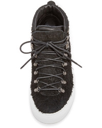 Женские черные замшевые кеды от Diemme