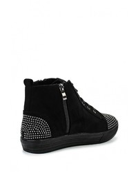 Женские черные замшевые кеды от Mirabella