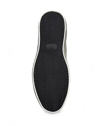 Мужские черные замшевые кеды от Montefiori