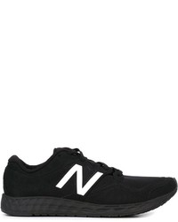 Мужские черные замшевые кеды от New Balance