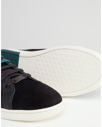 Мужские черные замшевые кеды от Ted Baker