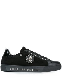 Мужские черные замшевые кеды от Philipp Plein