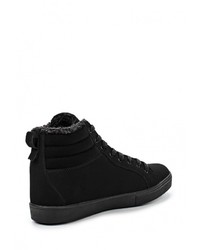 Мужские черные замшевые кеды от Reflex