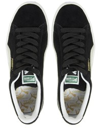 Женские черные замшевые кеды от Puma