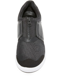 Женские черные замшевые кеды от DKNY