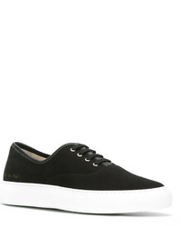 Мужские черные замшевые кеды от Common Projects